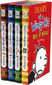 Diary of a Wimpy Kid Box of Books (Hardcover)  