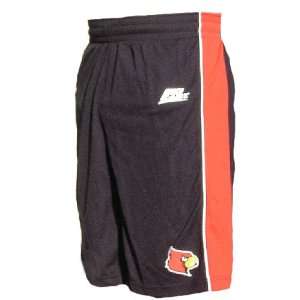 Adidas Louisville Cardinals Black 10? Inseam Replica Basketball Shorts 