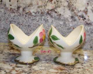 Pair Desert Rose USA ~CANDLE HOLDERS~ Franciscan  
