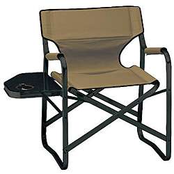 Coleman Portable Deck Chair with Table  Overstock