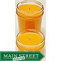 Southern Made Candles Orange Jelly Jar Soy Candles (Set of 2 