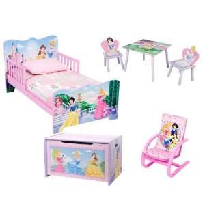  Delta Disney Princess 4 Piece Room Collection: Toys 