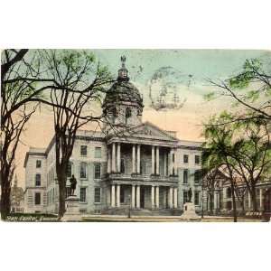   Postcard State Capitol Building Concord New Hampshire 