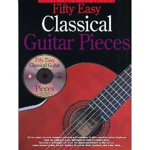   Classical Guitar Pieces   Book and CD Package   TAB Musical