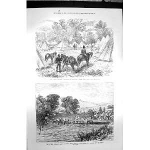   1872 Autumn Campaign Camp Army France Stour Blandford