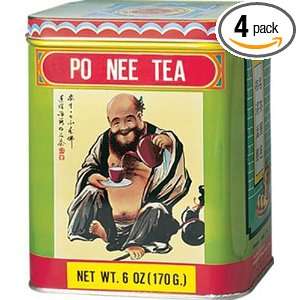 Roland Po Nee Tea/Canisters, 6 Ounce: Grocery & Gourmet Food