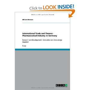  International Trade and Finance   Pharmaceutical Industry 