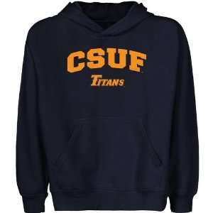 Cal State Fullerton Titans Youth Navy Blue Logo Arch 