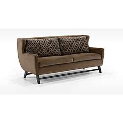 Java Brown Fabric Sofa  