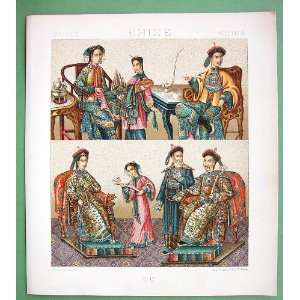  CHINA Costume Fashion of Imperial Court Princess Emperor 