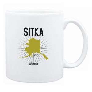    Sitka Usa State   Star Light  Alaska Mug Usa City