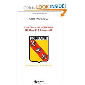   de rene ier a francois iii (9782748322774) Podsiadlo Andre Books