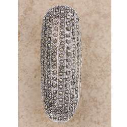 Sterling Silver Marcasite Finger wrap Ring (Thailand)  Overstock