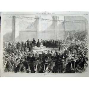   1870 Queen Opening Building University London Fine Art: Home & Kitchen