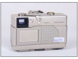 Mint* Rollei 35 Classic 1992 Platinum w/Sonnar 40mm f/2.8 HFT Germany 