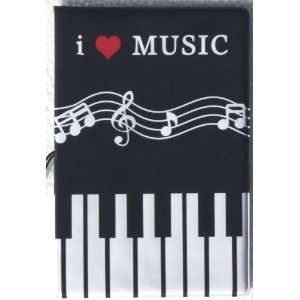   love Music Passport Cover ~ Travel Accessory protects passport from