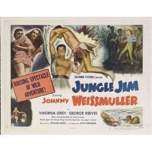 Jungle Jim Movie Poster (22 x 28 Inches   56cm x 72cm) (1948) Half 