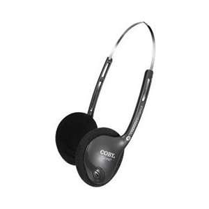  Coby Lightweight Stereo Headphones Adjustable Headband For 
