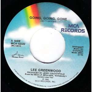   Going Gone/Come On Back And Love Me Some More Lee Greenwood Music
