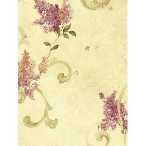 Wallpaper Warner Sunday Morning Lilac Acanthus SM21602 