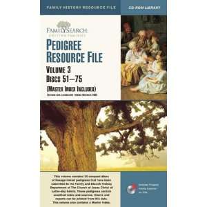  PEDIGREE RESOURCE FILE ((Master Index Included), Volume 3 