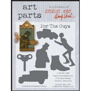  Wendy Vecchi Art Parts 6/Pkg For The Guys Arts, Crafts 