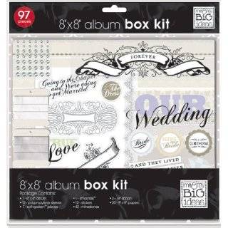   Crafts 8 Inch by 8 Inch Album Kit, Wedding Arts, Crafts & Sewing