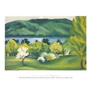 Lake George, Early Moonrise, Spring    Print 