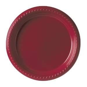 Solo PS95R 9 Plastic Red Plate (500 Pack):  Industrial 