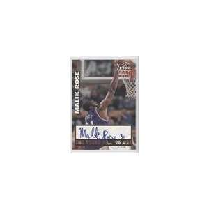   1997 Visions Signings Autographs #49   Malik Rose Sports Collectibles