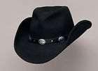 CRUSHABLE COWBOY HAT Black FELT X Large Retail $129 USA