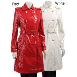 Big Chill Womens Belted Trench Coat  