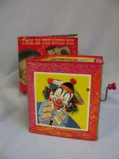 Mattel #507200 JACK IN THE BOX in Original Â©1953 BOX  