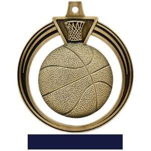  Hasty Awards, 2.5 Eclipse Custom Basketball Medals GOLD 