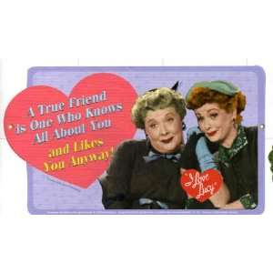  Lucy True Friend Metal Sign: Everything Else