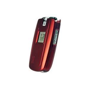   Red Rubberized Coated Shield Housing Case: Cell Phones & Accessories