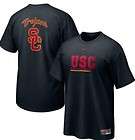 Nike USC Trojans Black Practice T shirt Size L