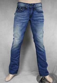 True Religion Jeans Mens RICKY Super T calvary Black STITCH 24859BKT2 