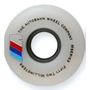 Autobahn M Series Skateboard Wheels (52mm):  Sports 