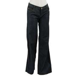 MICHAEL Michael Kors Womens 5 pocket Wide leg Jeans  Overstock