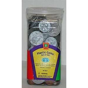  Mixed Plastic Coins   450 Per Package Toys & Games