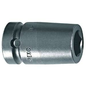  APEX M5E16 Impact Socket,Magnetic,1/2Dr,1/2 In