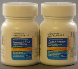 170ct GENERIC Famotidine Acid Heartburn Reducer 20mg  