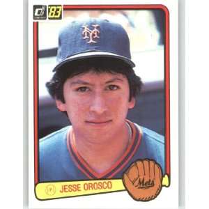  1983 Donruss #434 Jesse Orosco   New York Mets (Baseball 