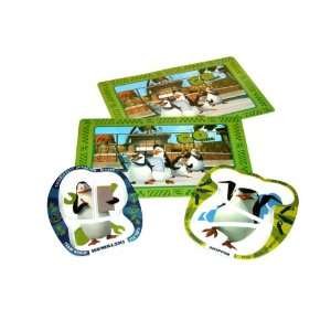  Penguins of Madagascar Lunch Set to Include 1 Skipper Plate, 1 