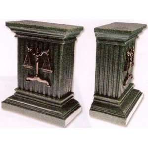  Scales of Justice Bookends Set of Two