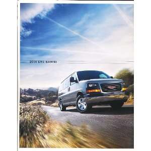  2010 GMC Savanna Van Deluxe Sales Brochure: Everything 