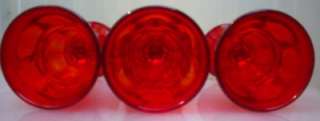 FOSTORIA Ruby Red Argus Wine Juice Glass Goblet EUC Elegant 