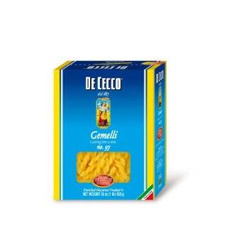 DeCecco Pasta, Maccheroni Alla Chitarra, 16 Ounce Boxes (Pack of 5 