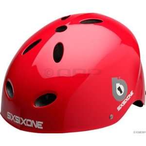 SixSixOne Mullet Helmet Gloss Red 